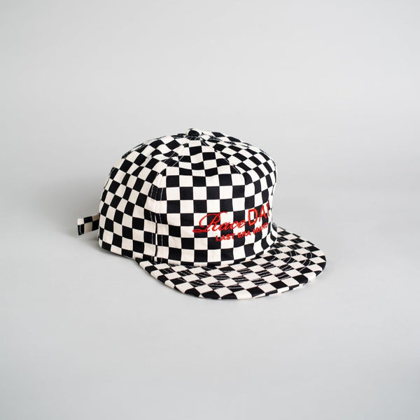 Race Day Checkered Flag Cap