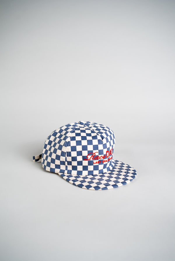 Race Day Checkered Flag Cap