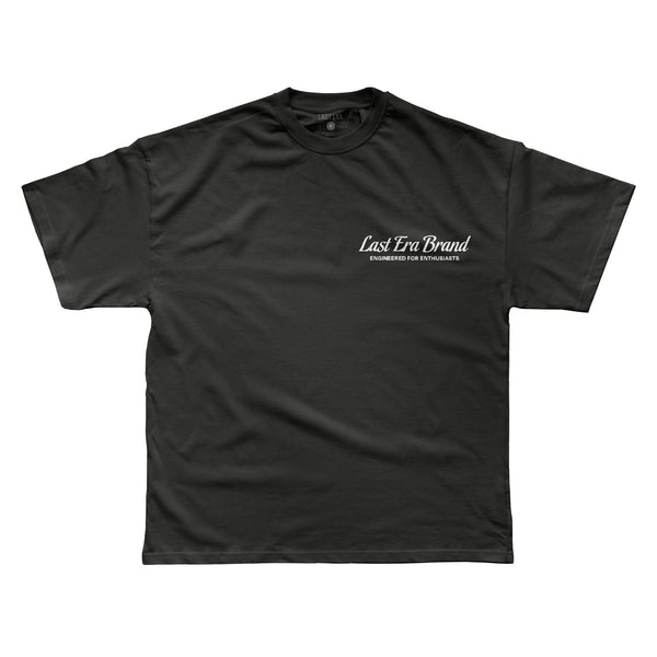 Last Era Brand Embroidered Tee (shorter length)