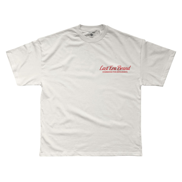Last Era Brand Embroidered Tee (shorter length)