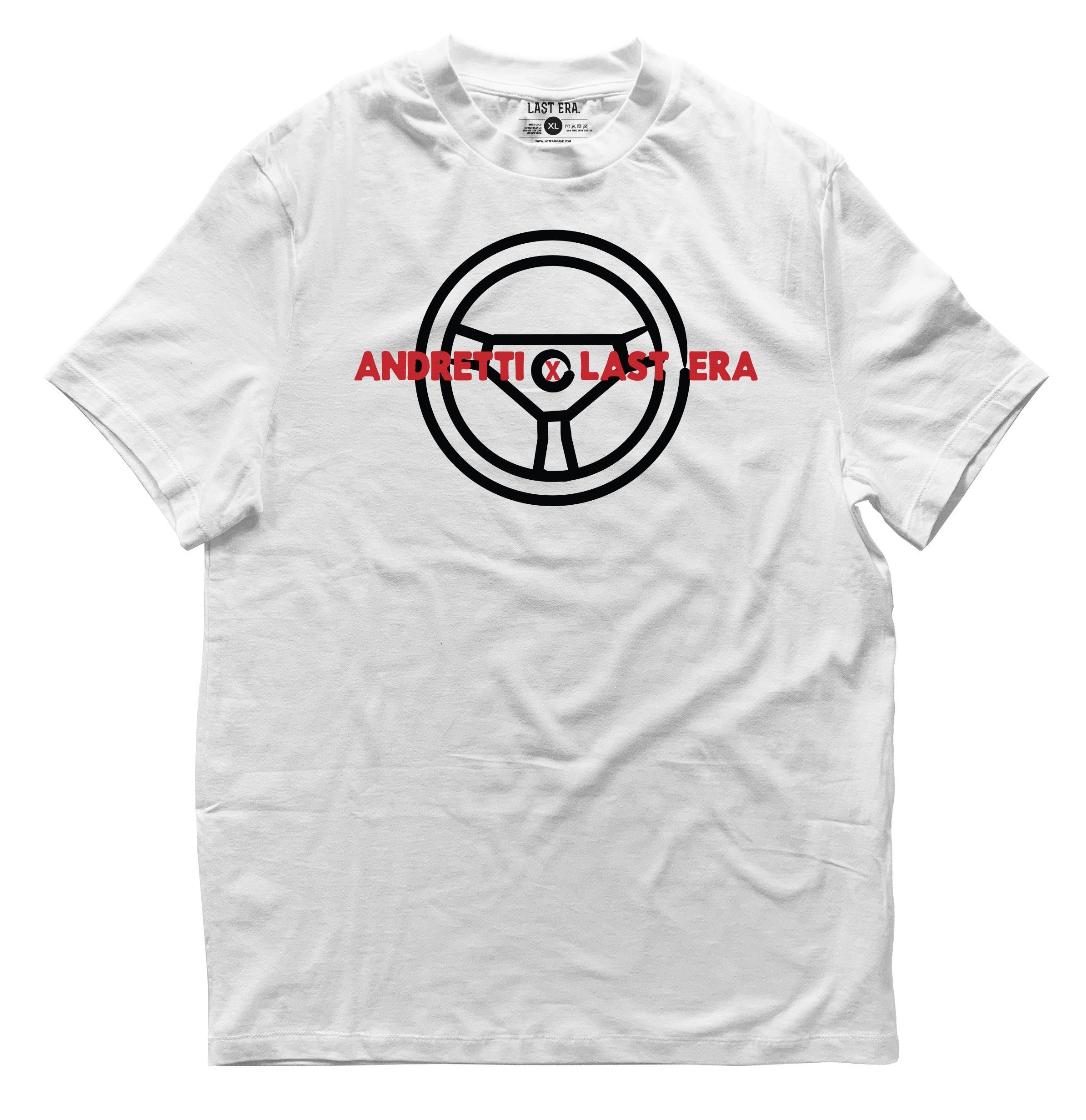 Mario Andretti Steering Wheel Tee