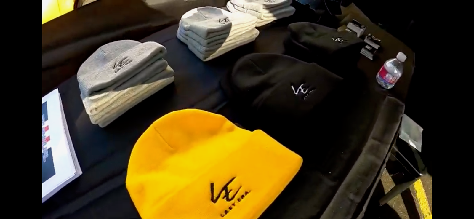 Last Era Embroidered Cuffed Beanie - Black