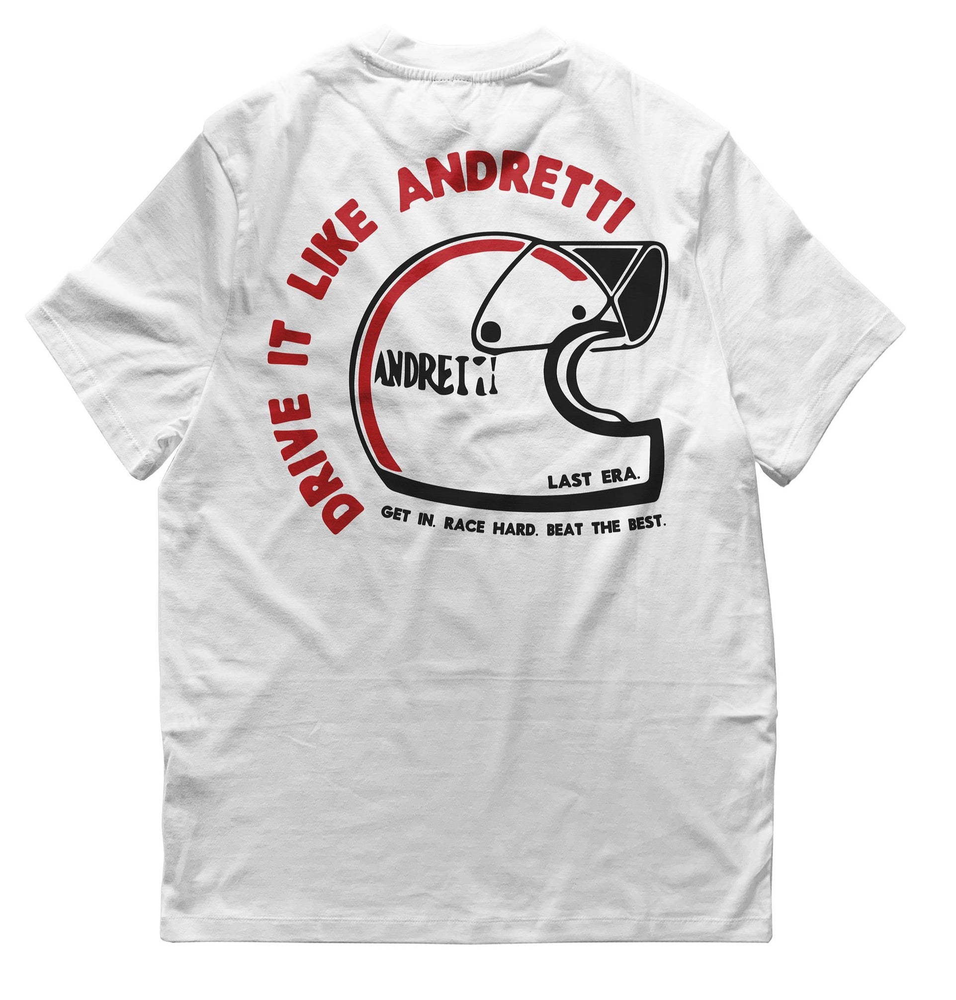 Mario Andretti Helmet Tee